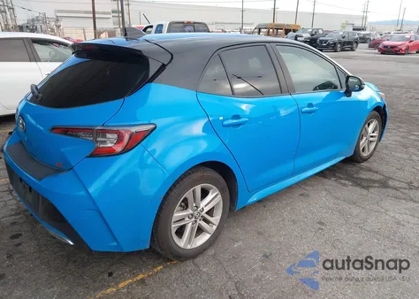 2021 Toyota Corolla Se from USA, damaged, VIN JTND4MBE8M3126368